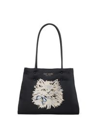 Everything puffy cat large tote hotsell
