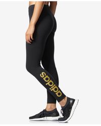 adidas gold leggings