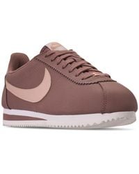 nike cortez womens smokey mauve