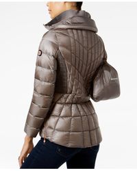 bernardo quilted packable puffer coat