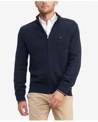 tommy hilfiger zip cardigan