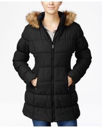 black lightweight padded jacket