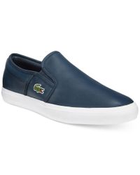 lacoste laceless shoes