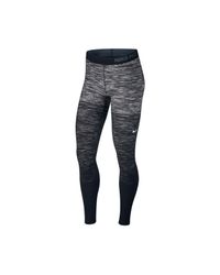 Nike Synthetic Pro Hyperwarm Space-dyed Stirrup Leggings in Dark Grey  (Gray) - Lyst