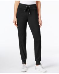 calvin klein velour jogger pants