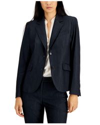 anne klein one button blazer