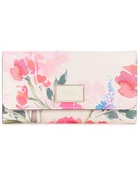 floral guess wallet
