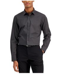 alfani slim fit dress shirt