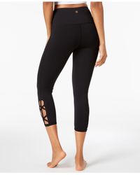gaiam om high rise yoga capri