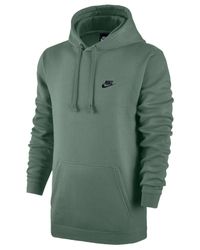 nike pullover green