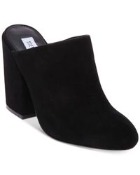 steve madden mule block heel