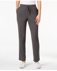 karen scott drawstring pants