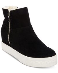 steve madden wanda black suede