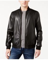 Calvin Klein Leather jackets for Men - Up to 70% off at Lyst.com