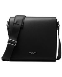 harrison medium leather messenger bag