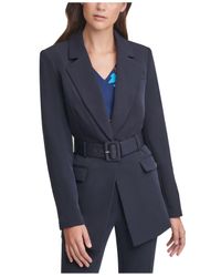calvin klein navy blazer