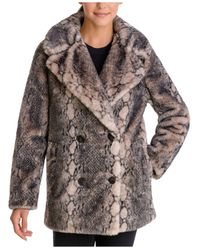 bcbgeneration faux fur jacket