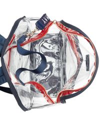 tommy hilfiger transparent backpack