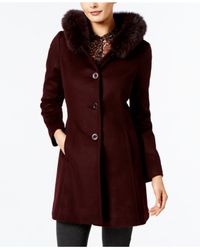 forecaster belted maxi walker coat