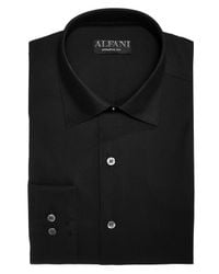 alfani men's dress shirts slim fit