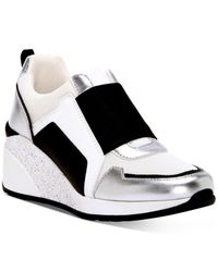 Inc women's heily stretch wedge sneakers Clearance