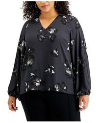 alfani plus size tops