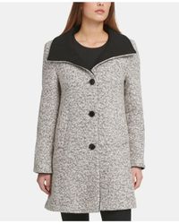 dkny petite coat
