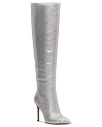 macys silver boots