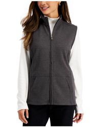 karen scott fleece vest
