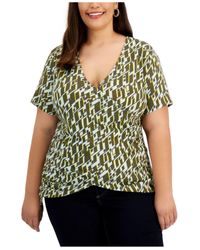 وهج أقترح أدخل lyst inc international concepts plus size cap sleeve cutout  top in - minhiwinkempleck.com