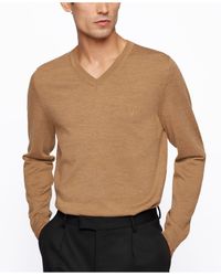 BOSS by HUGO BOSS V-neck sweaters for Men - Up to 40% off at Lyst.com