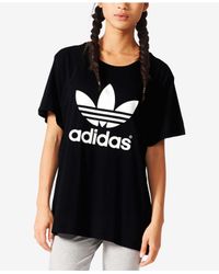 adidas boyfriend trefoil tee