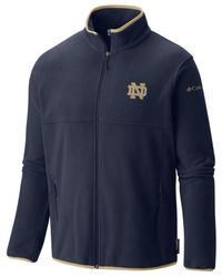 notre dame fleece jacket