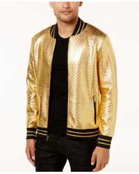 jacket gold bomber inc metallic chevron concepts international pants mens ranger rise jackets clothing wattpad