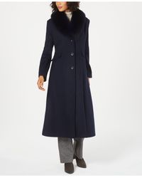 forecaster belted maxi walker coat
