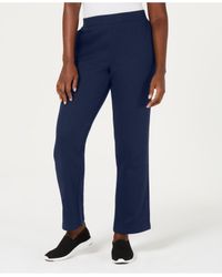 macys karen scott fleece pants