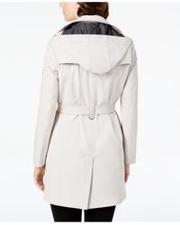 macys petite raincoats