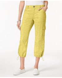 style & co cargo capri pants