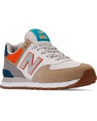 men's 574 casual sneakers from finish line