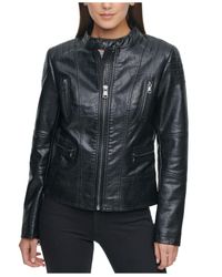 kenneth cole women's black jacket