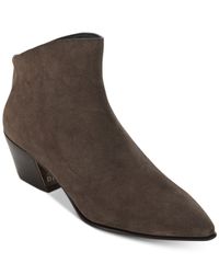dkny bason ankle booties