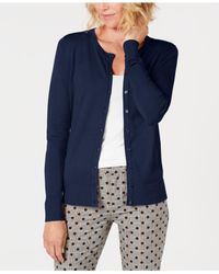 charter club plaid cardigan sweater coat