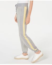 INC International Concepts Gray I.n.c. Varsity-stripe Sweater Pants, Created For Macy's