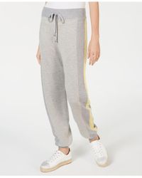 INC International Concepts Gray I.n.c. Varsity-stripe Sweater Pants, Created For Macy's
