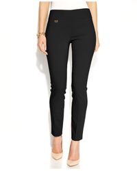 alfani skinny leg tummy control pants