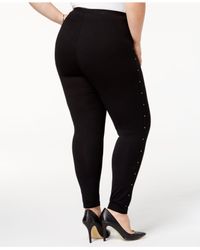 studded leggings plus size