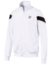 mens white track jacket