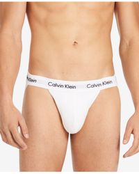 calvin klein jockstrap white