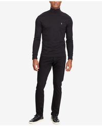 ralph lauren soft cotton turtleneck