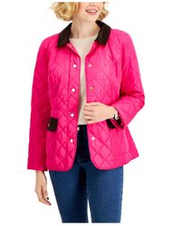 fluffy half zip jacket